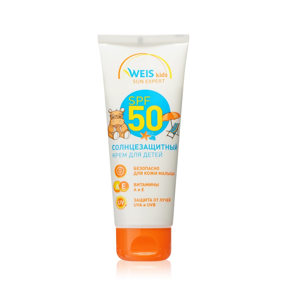

Детский крем для загара Weis Sun Expert SPF 50 75 мл