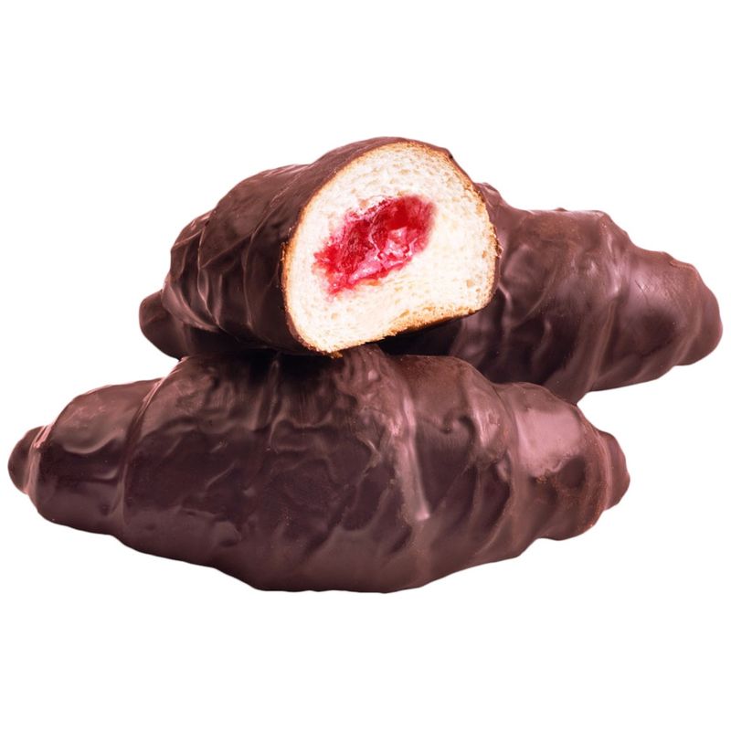 

Круассаны Мэри в шоколадной глазури с конфитюром 75 г