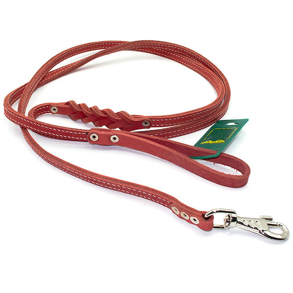 Поводок Аркон 12/2дл красный для собак 12 мм 250 см