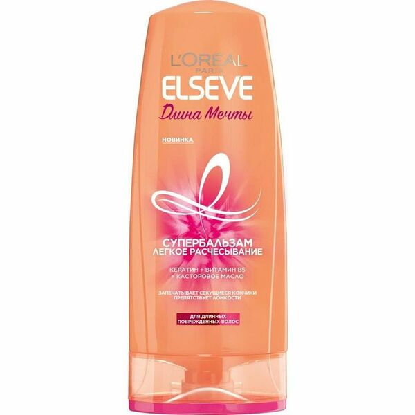 Супербальзам Elseve Длина мечты Лёгкое расчёсывание, 400мл