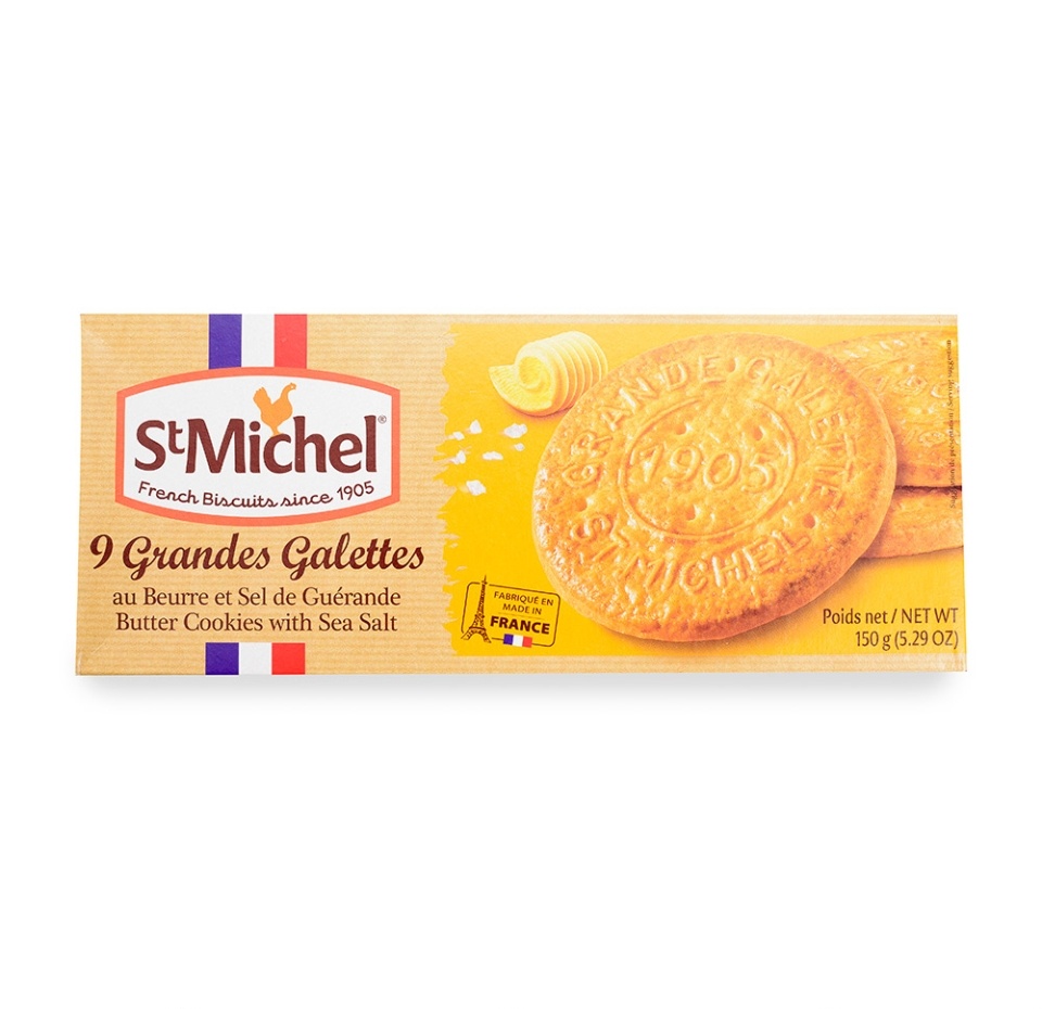 

Печенье St Michel сливочное с морской солью 150 г