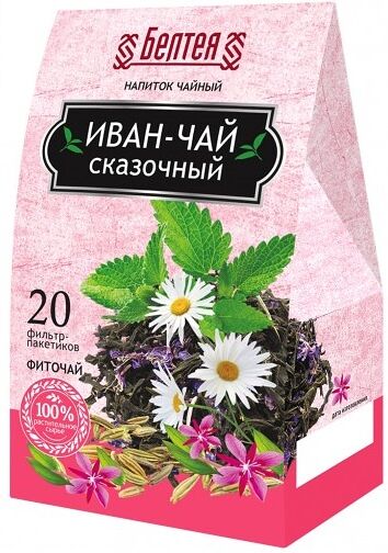 Напиток чайный Белтея Иван-чай сказочный 20пак 20г