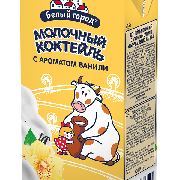 Коктейль молочный Белый город Ваниль 1,5%