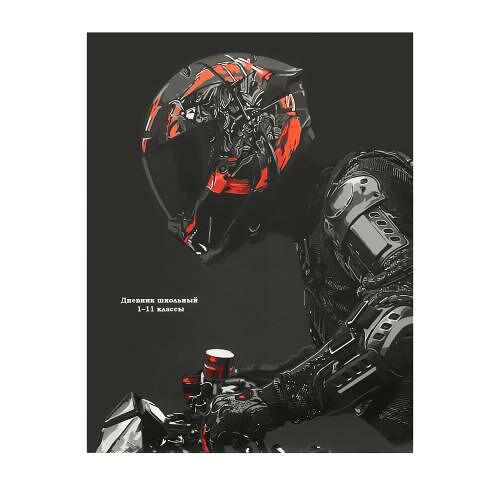 Дневник школьный универсальный 40 листов картонная обложка для мальчиков в ассортименте