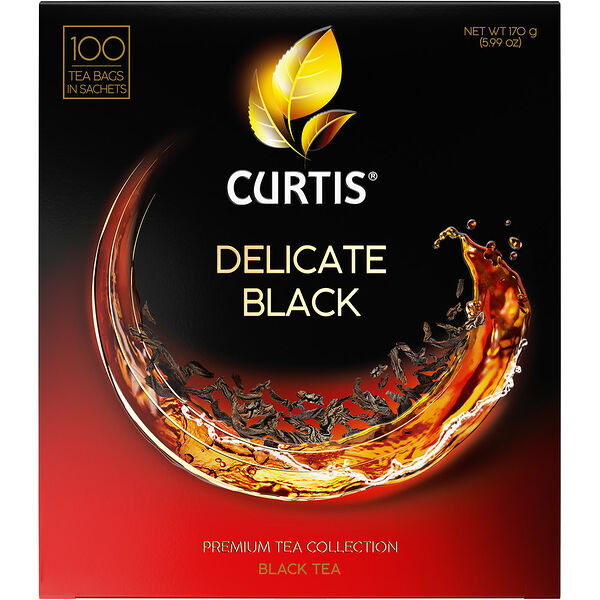 Чай черный в Curtis Delicate Black 100 саш* 1,7г