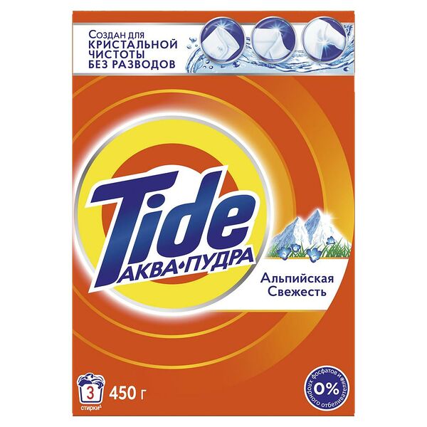 Порошок стиральный автомат TIDE Aльпийская свежесть