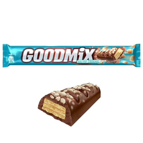 Конфета Goodmix со вк соленой карамели с хруст вафлей декорир 44г