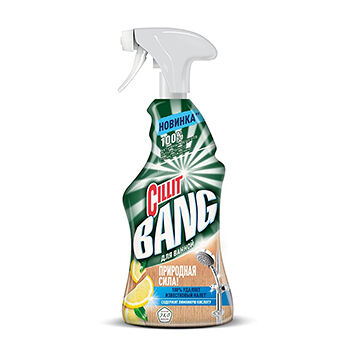 Чистящее средство Cillit Bang для ванной с лимонной кислотой