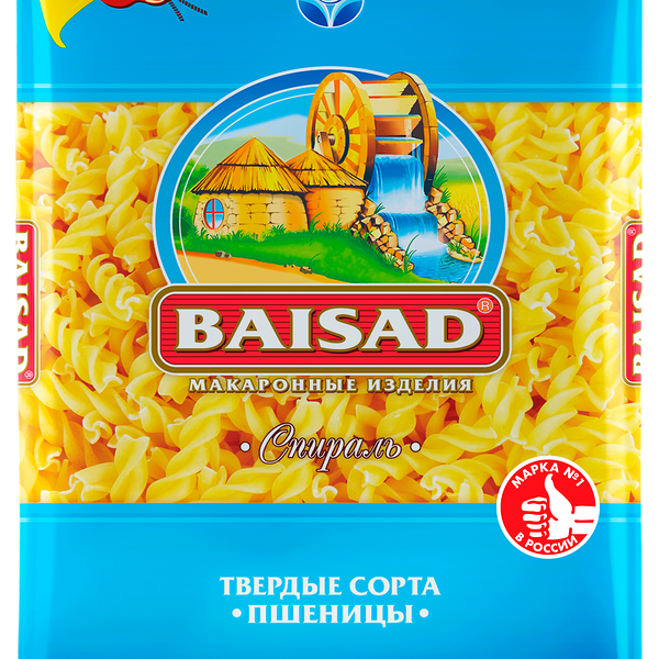 Макароны Baisad Спираль 450г