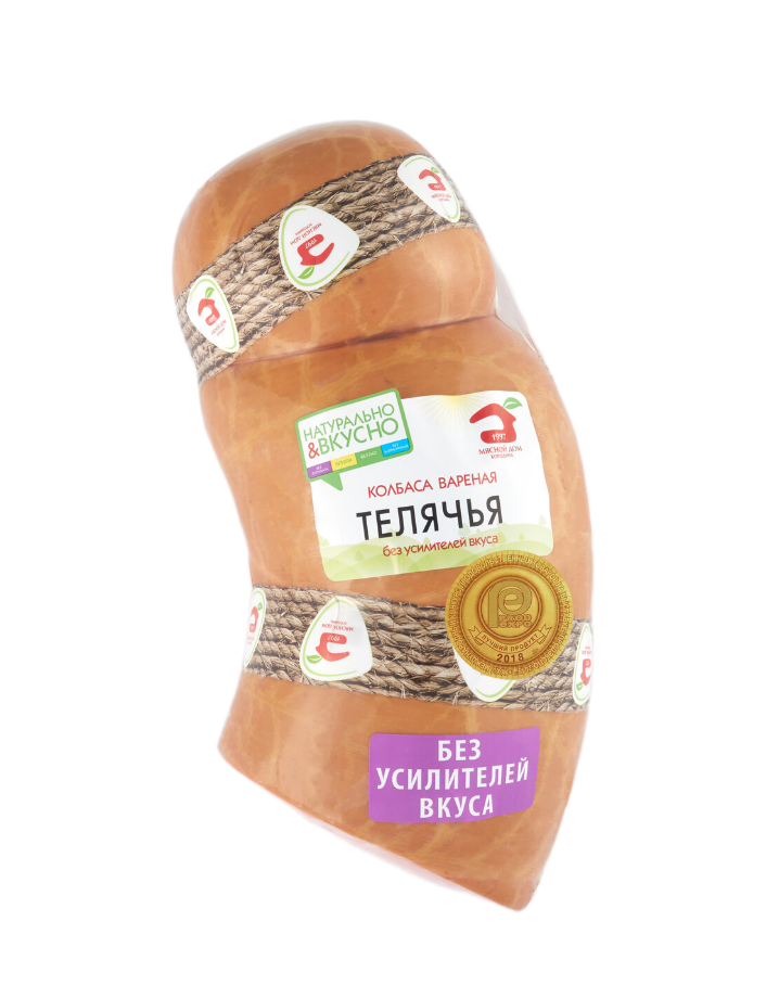 

Колбаса вареная Телячья Мясной дом Бородина весовая