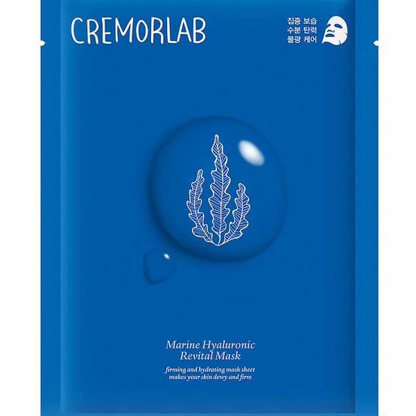 Маска для лица Cremorlab Marine Hyaluronic Revital с морскими водорослями и гиалуроновой кислотой 25 г