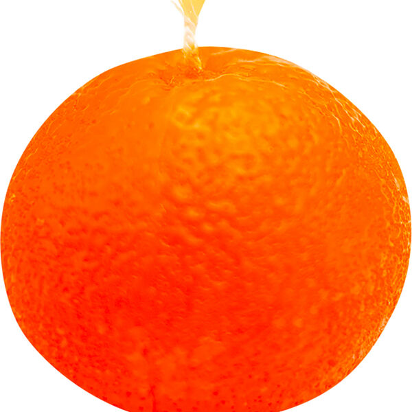 Свеча HOMECLUB Мандарин, фигурная, 60ммх50мм