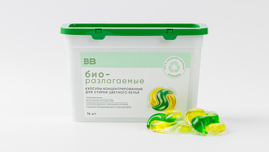 Капсулы для стирки цветного белья концентрированные, 14 шт., 210г