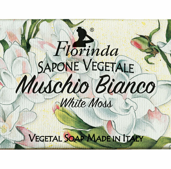FLORINDA Muschio Bianco Мыло для тела Белый Мускус, 100 г