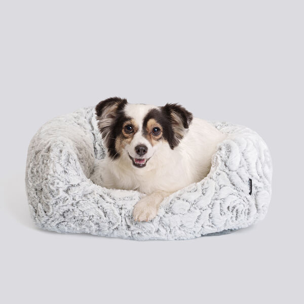 Лежак Роза, 55х45см, серый