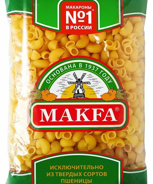 Макароны Makfa улитки, 450г