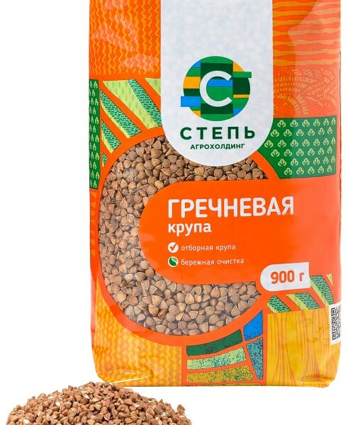 Крупа Степь Гречневая ядрица 900г