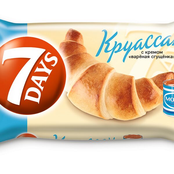 Круассан 7 DAYS с кремом вареная сгущенка 65г