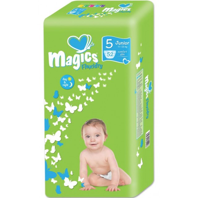 

Подгузники детские MAGICS Flexidry Junior, 11-25 кг., 52шт