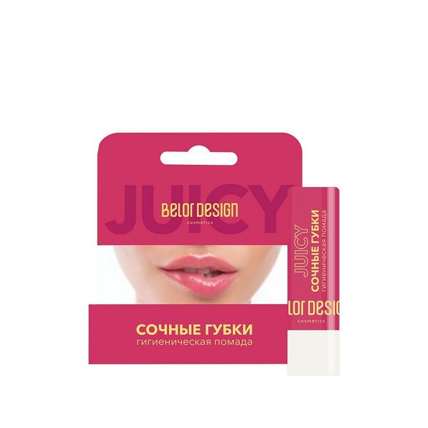 Гигиеническая помада для губ BelorDesign Juicy Сочные губки