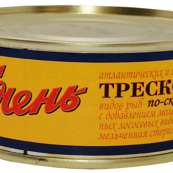 Печень трески ТМ Морской котик 