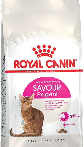 Корм для привередливых кошек старше 1 года Royal Canin Savour Exigent