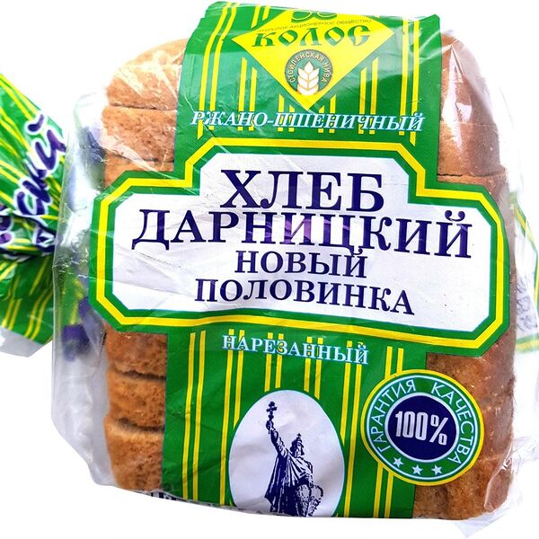 Хлеб Колос Дарницкий нарезка