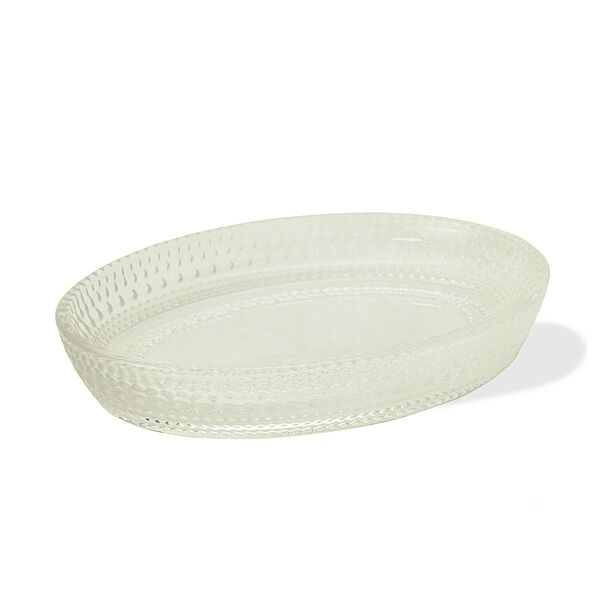 Мыльница Paola, стекло, 14x10x2.7 см