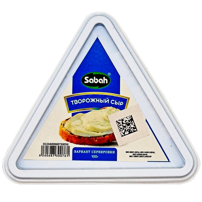

Сыр творожный Sabah 69% БЗМЖ 100 г