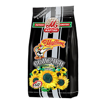 Семечки от Мартина подсолнечника жареные отборные с солью 150г