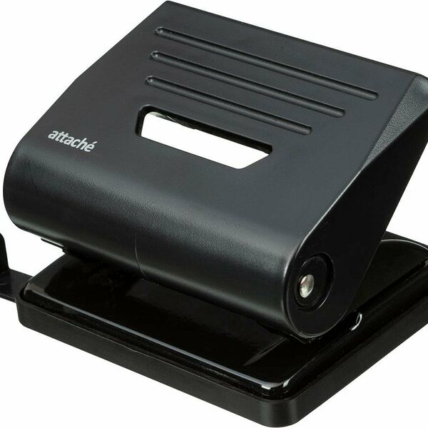 Дырокол Attache Eco до 15 листов, черный