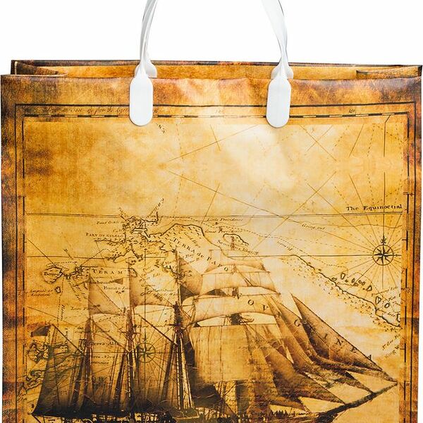 Пакет подарочный, 30х30х10см