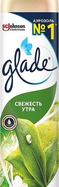 Освежитель воздуха Glade Свежесть утра аэрозоль, 300мл