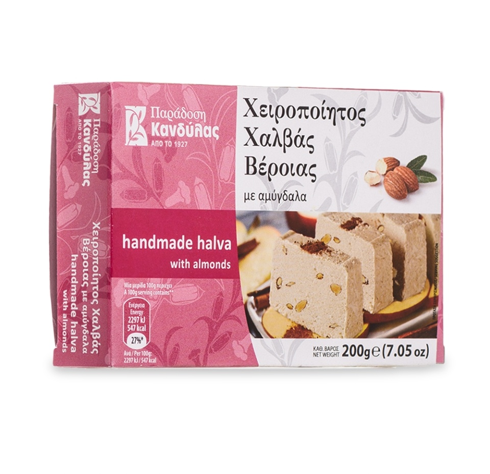 

Халва Kandylas кунжутная с миндалем