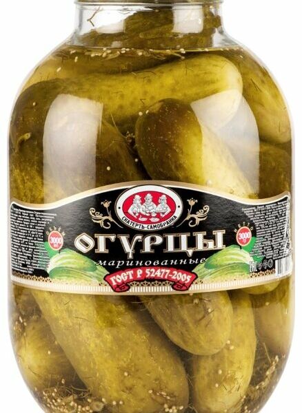 Огурцы маринованные Скатерть-Самобранка
