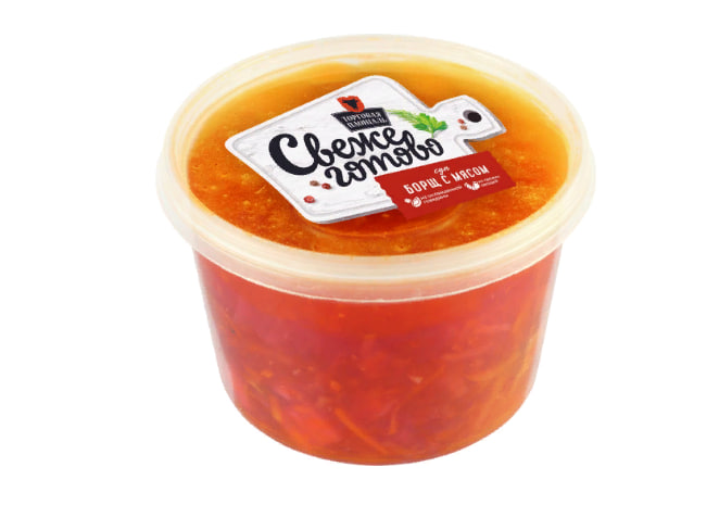 

Борщ Торговая площадь Классический с мясом