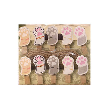 Набор прищепок iLikeGift Лапка, Россия