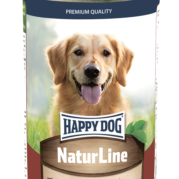 Happy Dog Natur Line консервы для собак Телятина и сердце