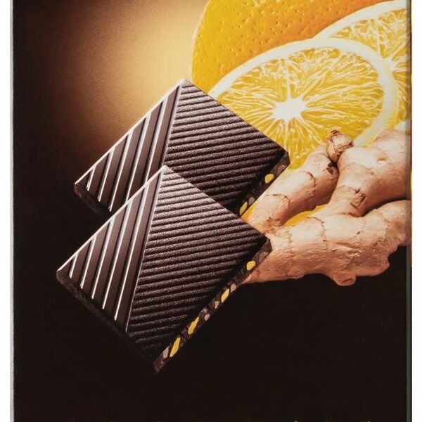 Шоколад Спартак горький с имбирём и лимоном 95 г