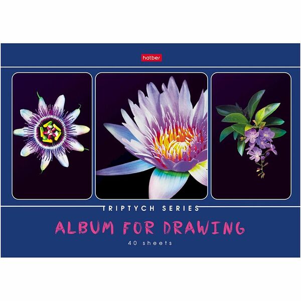 Альбом для рисования Hatber Я рисую мой мир, 40 листов