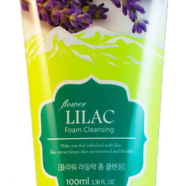 Пенка для умывания Dr.Cellio G70 Flower Lilac с экстрактом сирени