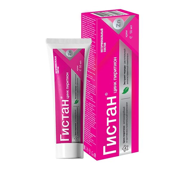 Гистан - Цинк пиритион Крем 50 мл