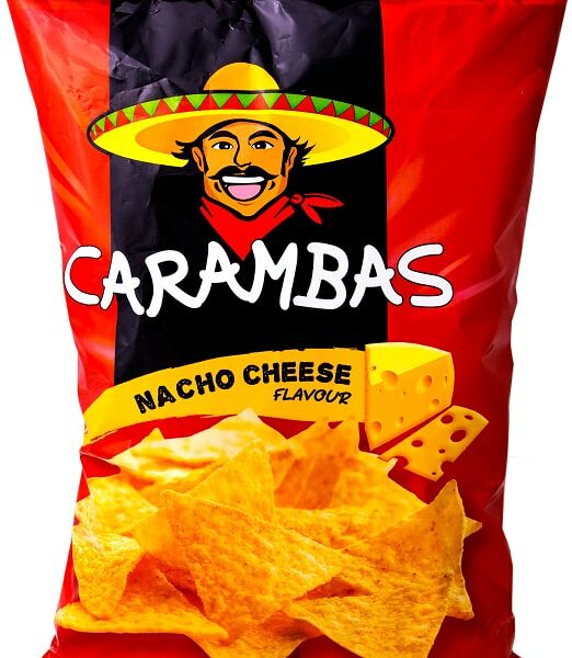 Чипсы кукурузные Carambas Nacho cheese 150г