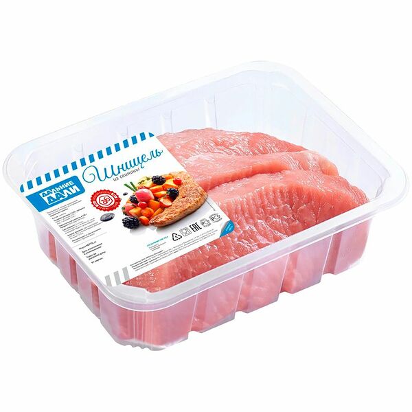 Шницель Дальние Дали из свинины охлаждённый, 700г