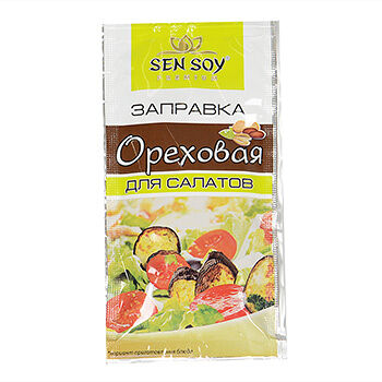Заправка для салатов ореховая Sen Soy, 40 г