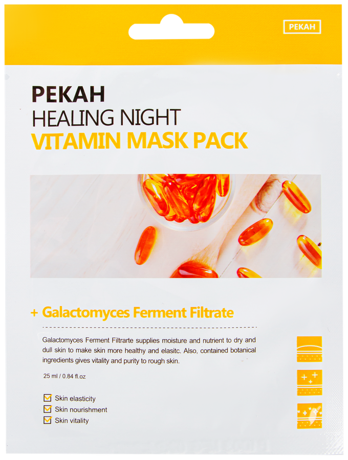 

Маска для лица Pekah Healing Night питательная 25 мл