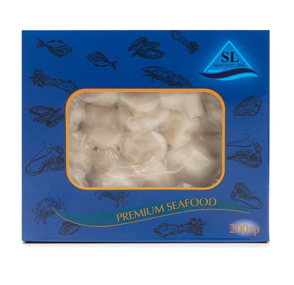 

Гребешки Seafood Line филе 71/90 200 г Таиланд