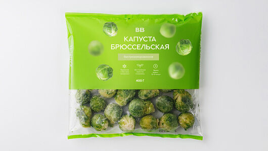 Капуста брюссельская свежезамороженная