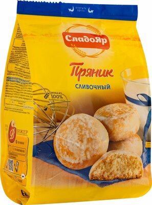 Пряники СладоЯр сливочные 350 г