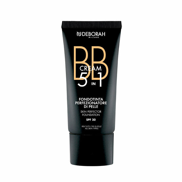 Тональный ВВ-крем Deborah Milano BB Cream 5 in 1 Skin Perfector Foundation т.04 Абрикосовый 30 мл